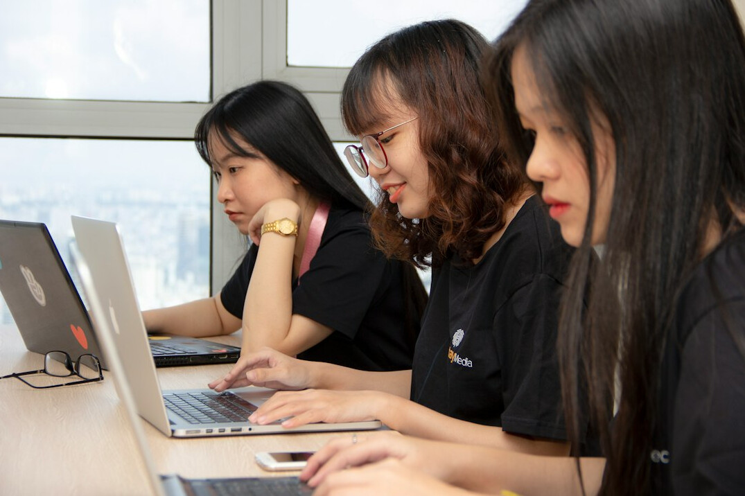group of students in classroom