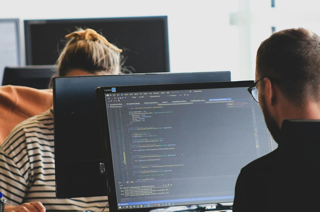 students in programming course